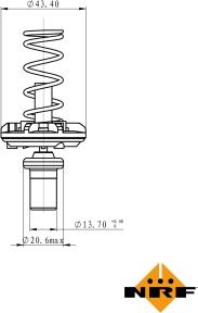 Wilmink Group WG2184672 - Термостат, охолоджуюча рідина autozip.com.ua