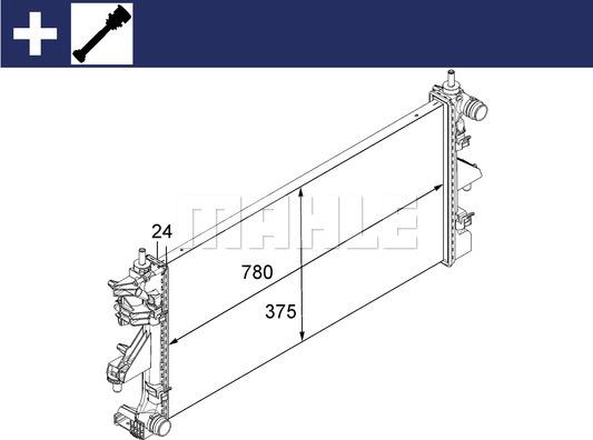 Wilmink Group WG2184093 - Радіатор, охолодження двигуна autozip.com.ua