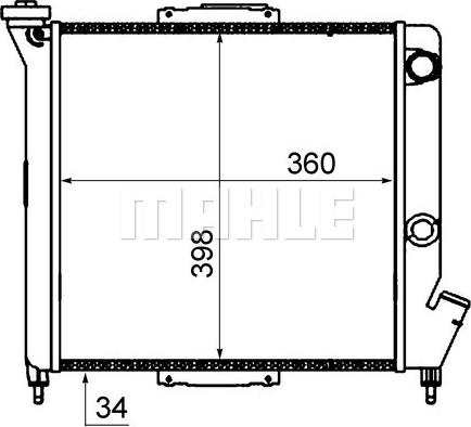 Wilmink Group WG2184040 - Радіатор, охолодження двигуна autozip.com.ua