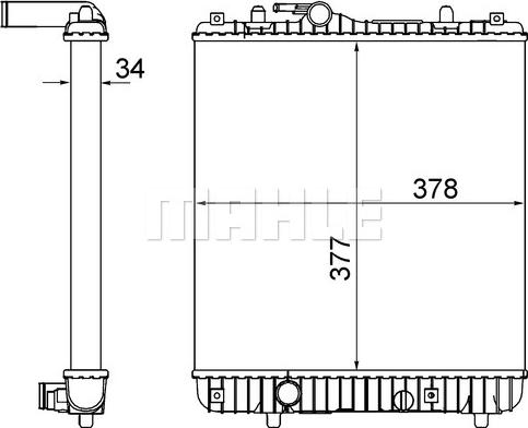 Wilmink Group WG2184047 - Радіатор, охолодження двигуна autozip.com.ua