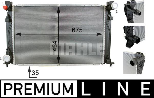 Wilmink Group WG2184004 - Радіатор, охолодження двигуна autozip.com.ua