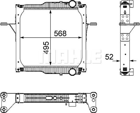 Wilmink Group WG2184031 - Радіатор, охолодження двигуна autozip.com.ua