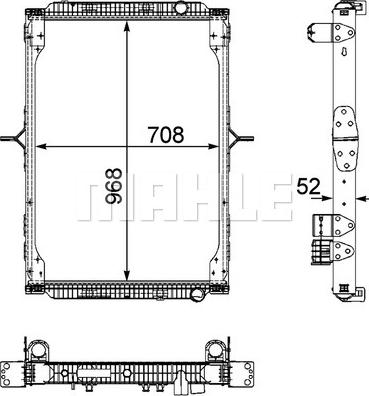 Wilmink Group WG2184110 - Радіатор, охолодження двигуна autozip.com.ua