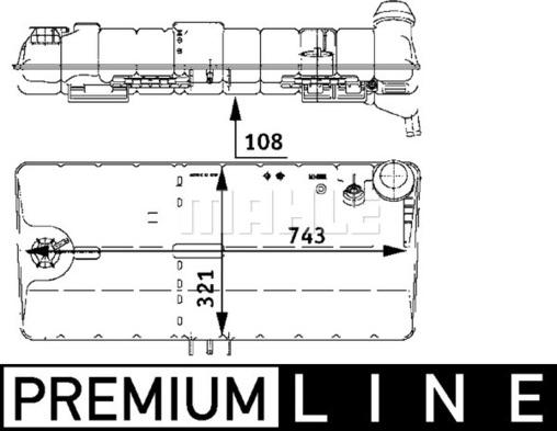 Wilmink Group WG2184398 - Компенсаційний бак, охолоджуюча рідина autozip.com.ua