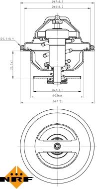 Wilmink Group WG2184793 - Термостат, охолоджуюча рідина autozip.com.ua