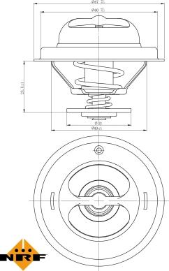 Wilmink Group WG2184742 - Термостат, охолоджуюча рідина autozip.com.ua