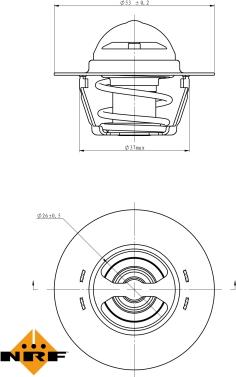 Wilmink Group WG2184747 - Термостат, охолоджуюча рідина autozip.com.ua