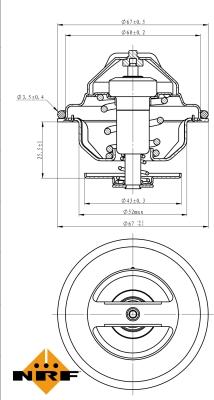 Wilmink Group WG2184789 - Термостат, охолоджуюча рідина autozip.com.ua