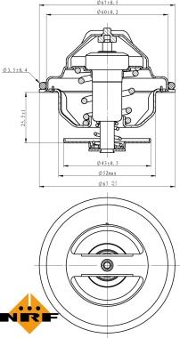 Wilmink Group WG2184721 - Термостат, охолоджуюча рідина autozip.com.ua