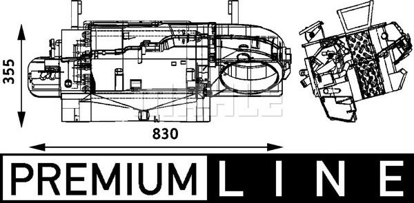 Wilmink Group WG2180046 - Теплообмінник, опалення салону autozip.com.ua