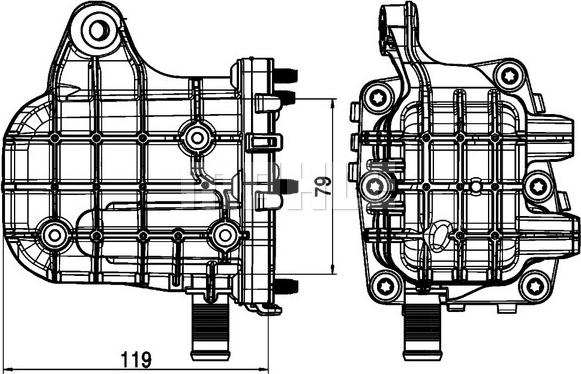 Wilmink Group WG2180249 - Радіатор, рециркуляція ОГ autozip.com.ua