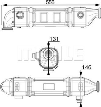 Wilmink Group WG2180246 - Радіатор, рециркуляція ОГ autozip.com.ua