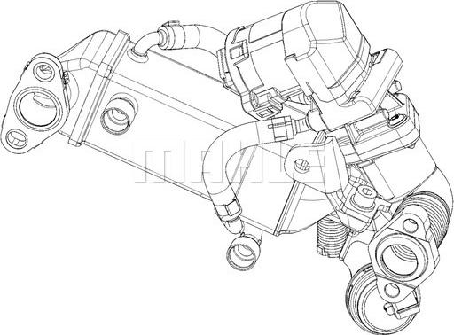 Wilmink Group WG2180230 - Радіатор, рециркуляція ОГ autozip.com.ua