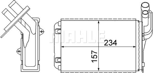 Wilmink Group WG2180223 - Теплообмінник, опалення салону autozip.com.ua