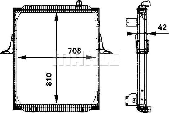 Wilmink Group WG2183932 - Радіатор, охолодження двигуна autozip.com.ua