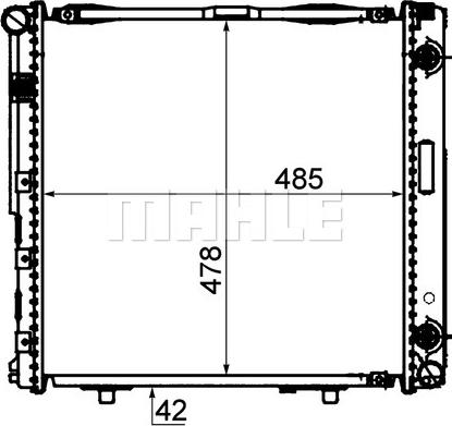 Wilmink Group WG2183418 - Радіатор, охолодження двигуна autozip.com.ua