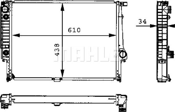 Wilmink Group WG2183474 - Радіатор, охолодження двигуна autozip.com.ua