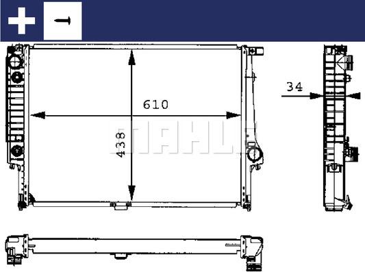 Wilmink Group WG2183475 - Радіатор, охолодження двигуна autozip.com.ua