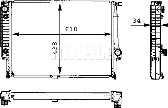 Wilmink Group WG2183475 - Радіатор, охолодження двигуна autozip.com.ua