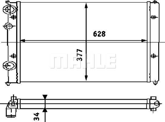 Wilmink Group WG2183557 - Радіатор, охолодження двигуна autozip.com.ua