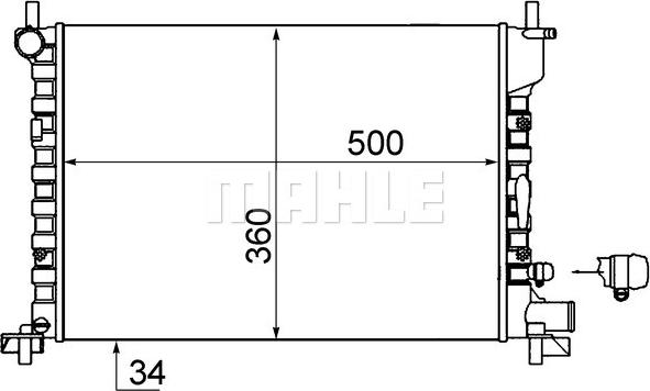 Wilmink Group WG2183535 - Радіатор, охолодження двигуна autozip.com.ua