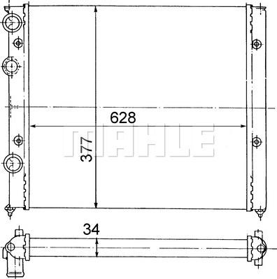 Wilmink Group WG2183579 - Радіатор, охолодження двигуна autozip.com.ua