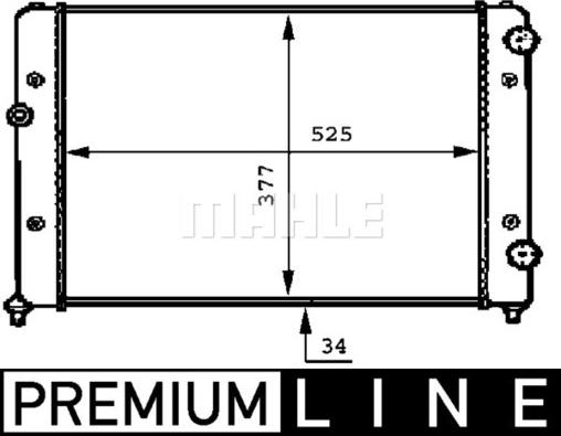 Wilmink Group WG2183691 - Радіатор, охолодження двигуна autozip.com.ua