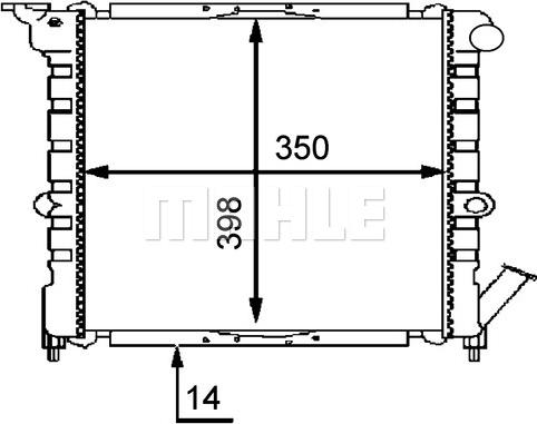 Wilmink Group WG2183618 - Радіатор, охолодження двигуна autozip.com.ua