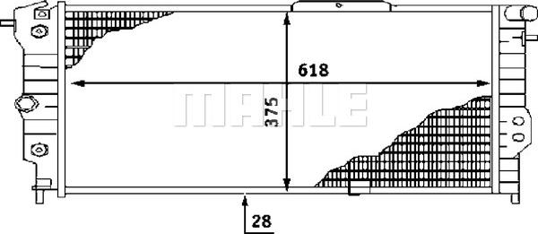 Wilmink Group WG2183613 - Радіатор, охолодження двигуна autozip.com.ua