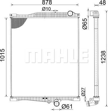 Wilmink Group WG2183091 - Радіатор, охолодження двигуна autozip.com.ua