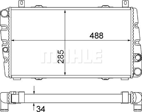 Wilmink Group WG2183051 - Радіатор, охолодження двигуна autozip.com.ua