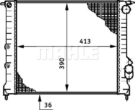 Wilmink Group WG2183083 - Радіатор, охолодження двигуна autozip.com.ua