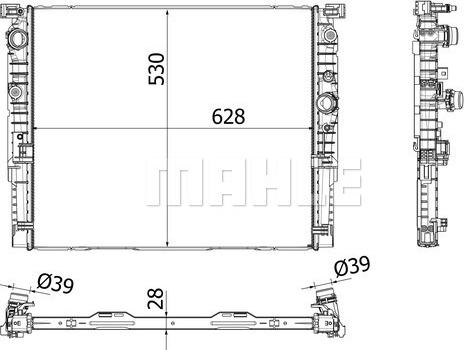 Wilmink Group WG2183158 - Радіатор, охолодження двигуна autozip.com.ua