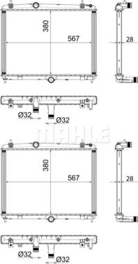 Wilmink Group WG2183112 - Радіатор, охолодження двигуна autozip.com.ua