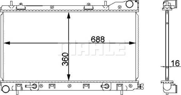 Wilmink Group WG2183137 - Радіатор, охолодження двигуна autozip.com.ua