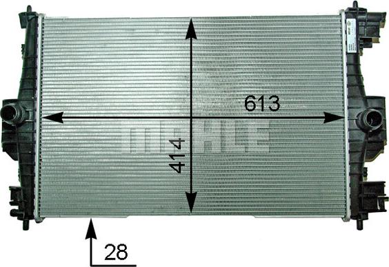 Wilmink Group WG2183124 - Радіатор, охолодження двигуна autozip.com.ua