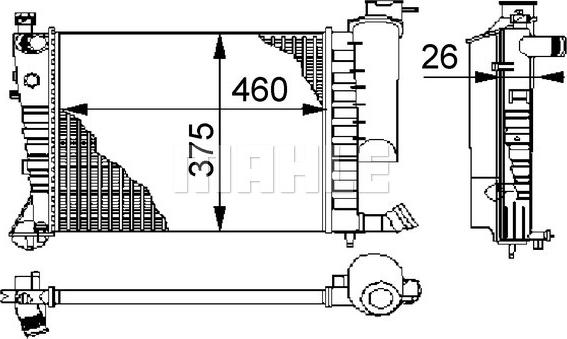 Wilmink Group WG2183170 - Радіатор, охолодження двигуна autozip.com.ua