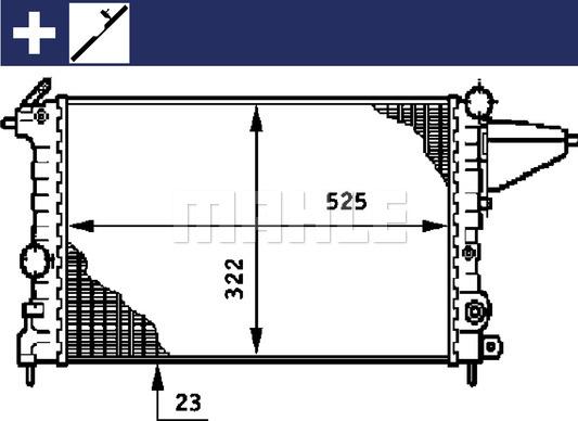 Wilmink Group WG2183802 - Радіатор, охолодження двигуна autozip.com.ua