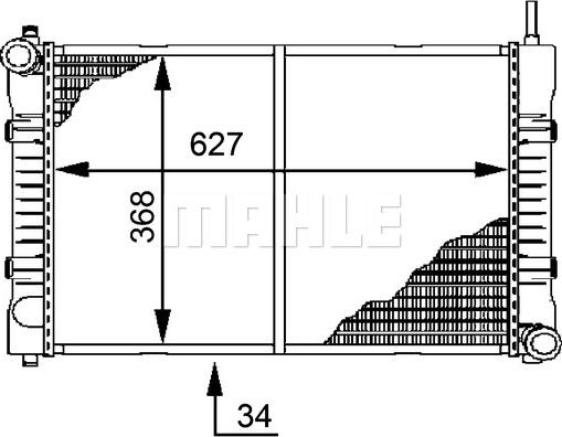 Wilmink Group WG2183884 - Радіатор, охолодження двигуна autozip.com.ua