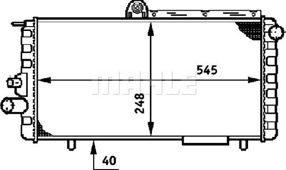 Wilmink Group WG2183828 - Радіатор, охолодження двигуна autozip.com.ua