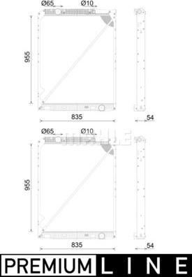 Wilmink Group WG2183879 - Радіатор, охолодження двигуна autozip.com.ua