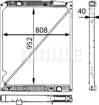 Wilmink Group WG2183878 - Радіатор, охолодження двигуна autozip.com.ua