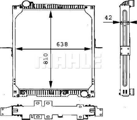 Wilmink Group WG2183873 - Радіатор, охолодження двигуна autozip.com.ua