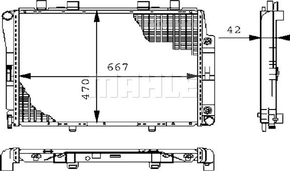 Wilmink Group WG2183334 - Радіатор, охолодження двигуна autozip.com.ua