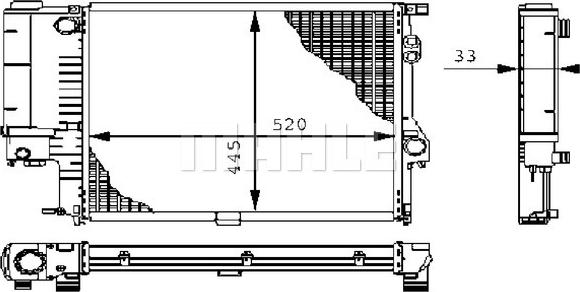 Wilmink Group WG2183324 - Радіатор, охолодження двигуна autozip.com.ua