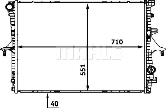 Wilmink Group WG2183765 - Радіатор, охолодження двигуна autozip.com.ua