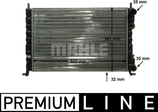 Wilmink Group WG2182507 - Радіатор, охолодження двигуна autozip.com.ua