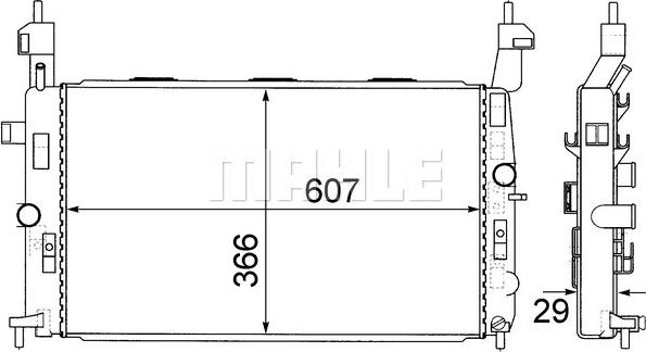 Wilmink Group WG2182680 - Радіатор, охолодження двигуна autozip.com.ua