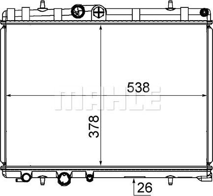 Wilmink Group WG2182896 - Радіатор, охолодження двигуна autozip.com.ua