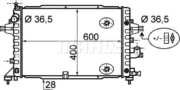 Wilmink Group WG2182888 - Радіатор, охолодження двигуна autozip.com.ua